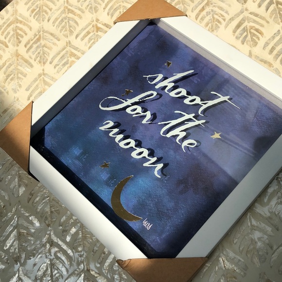 Shoot for the Moon framed NEW🌙 - Picture 2 of 3